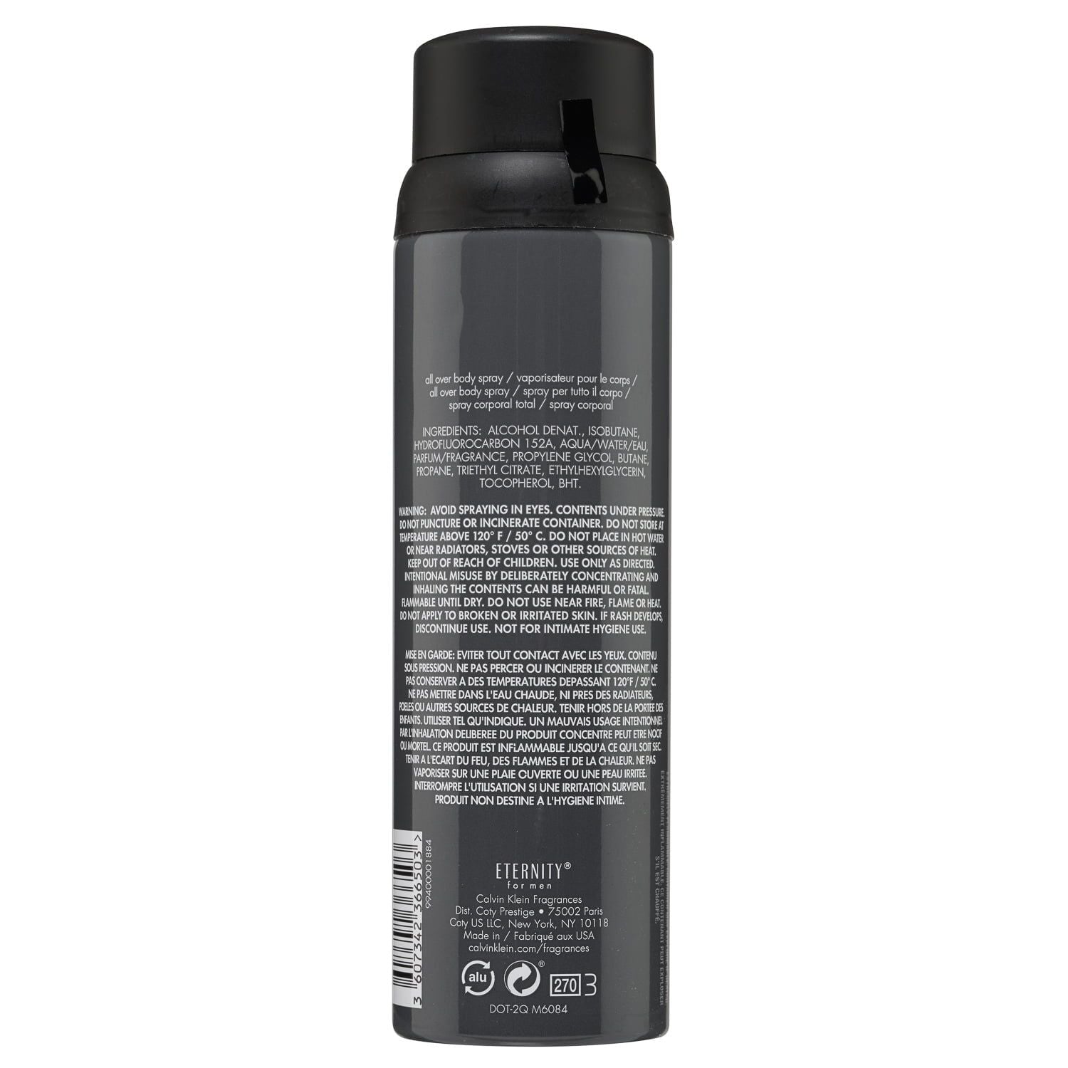 Calvin Klein ETERNITY Body Spray for Men, 5.4 oz EasyOptionXY LLC
