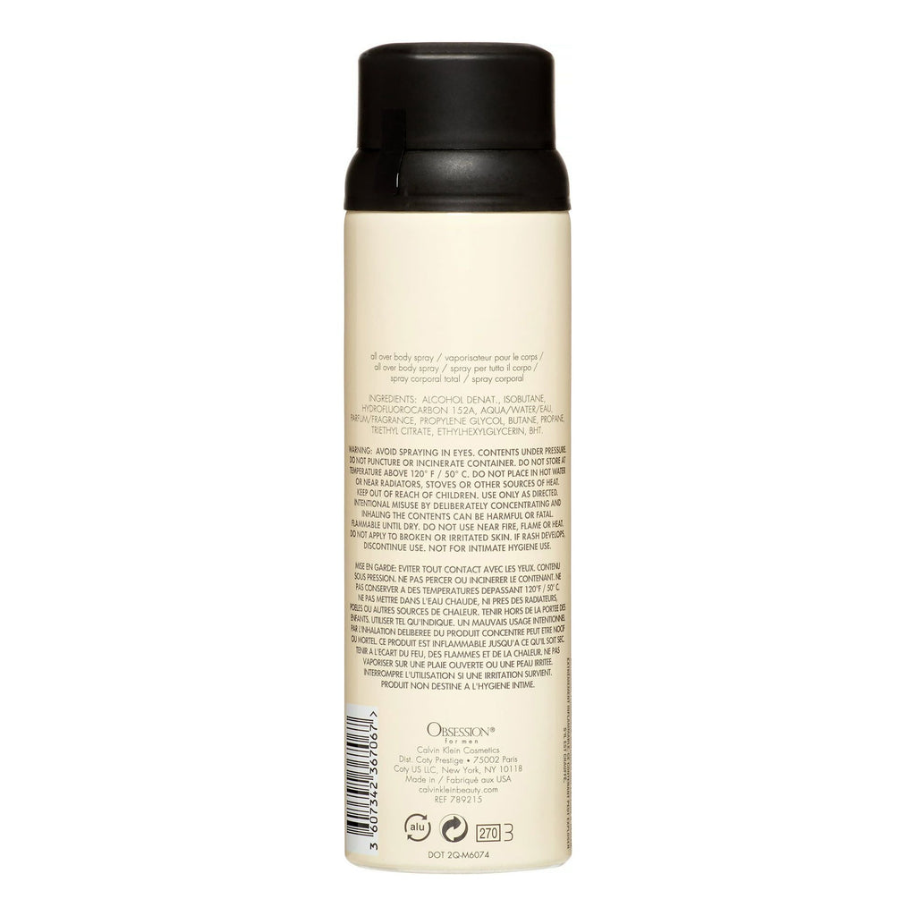 Calvin Klein Obsession Body Spray, Body Spray for Men, 5.4 oz EasyOptionXY LLC