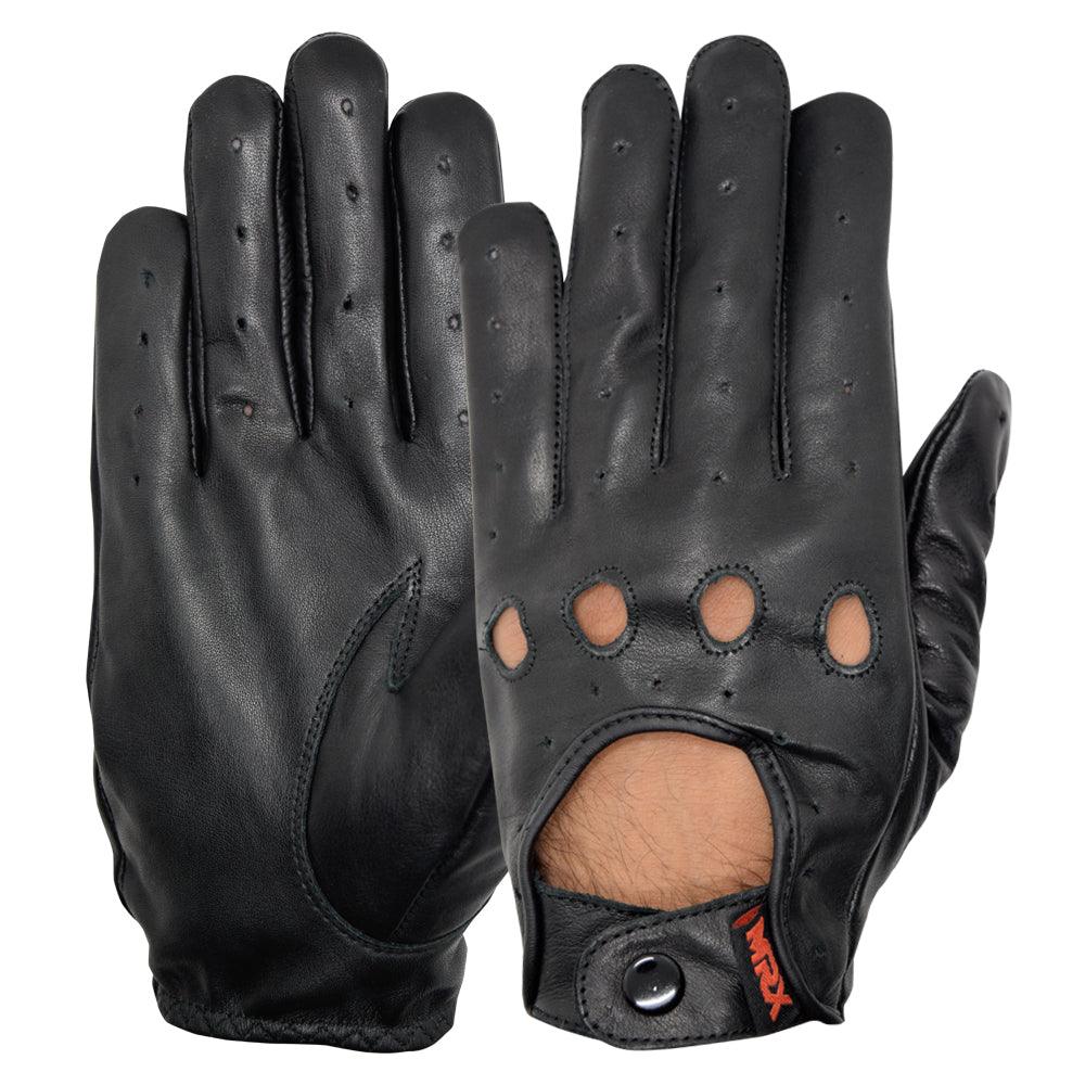 MRX Driving Gloves Basic Soft Cofferse Outdoor Glove Goat Leather Full Finger MRX Products