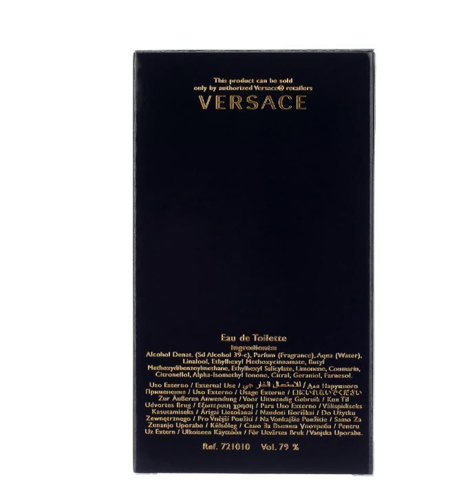 Versace, Dylan Blue Eau de Toilette, for Men 3.4 Fl oz EasyOptionXY LLC