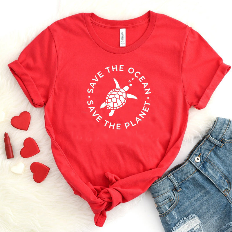 Cartoon Cotton T-Shirt