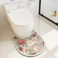 Bathroom Absorbent Non-slip Carpet Floor Mat Pi-Mart