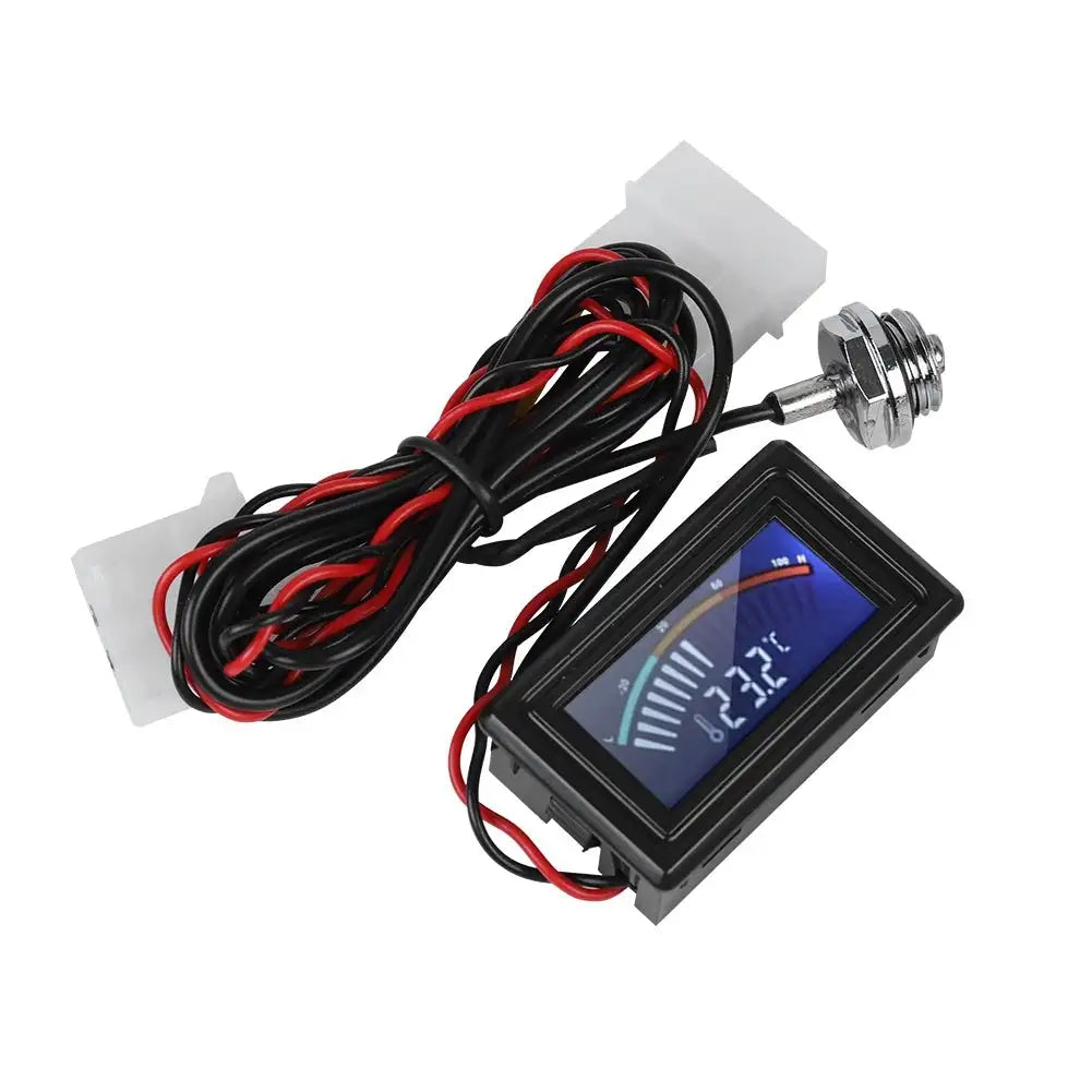 PC Water Cooling System Pointer Display Thermometer Temperature Meter - SJB-DIAMOND ELITES