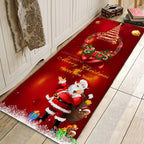 Santa Claus Flannel Absorbent Floor Mat Pi-Mart