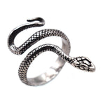 Retro Norse Mythology Men Ouroboros Ring Pi-Mart