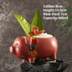 Hawaii Ceramic Tiki Mugs Pi-Mart