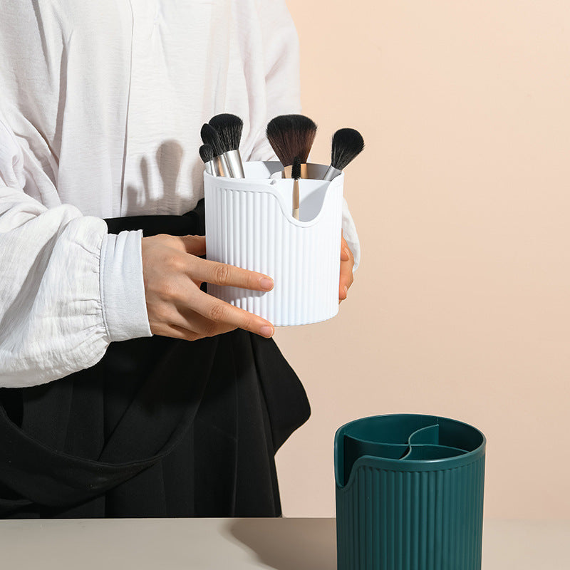 Makeup brush bucket