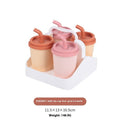 Milky Tea Cup Four Grid Ice Tray Ice-cream Mould