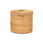 Rattan Handmade Tissue Box Drawer Box Living Room Bedroom Storage Box Pi-Mart