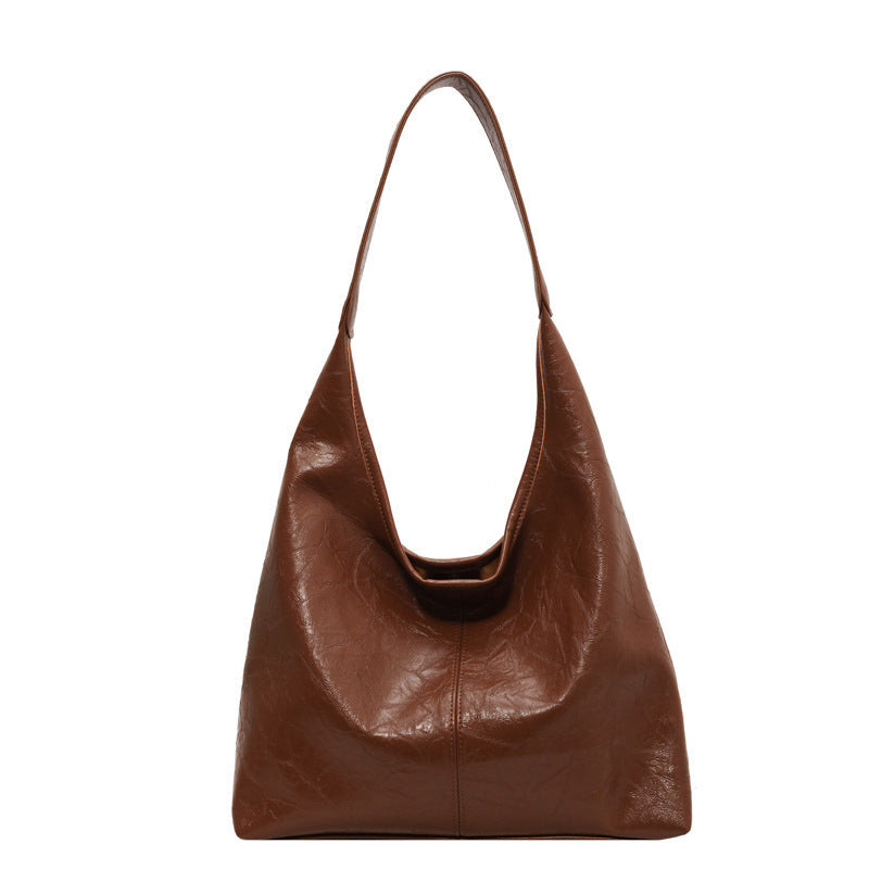 2pcs Composite Bag Fashion Shoulder Bag With Clutch Bag Casual Commuting Large Capacity Hobo Tote Bags Women Pi-Mart