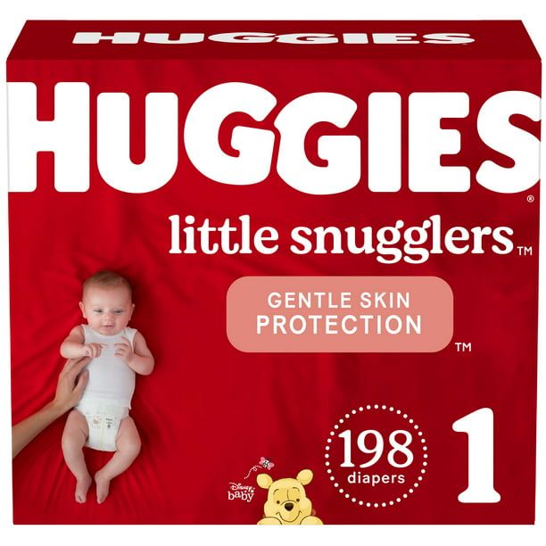 Huggies Little Snugglers Size 1; 198 Count EasyOptionXY LLC