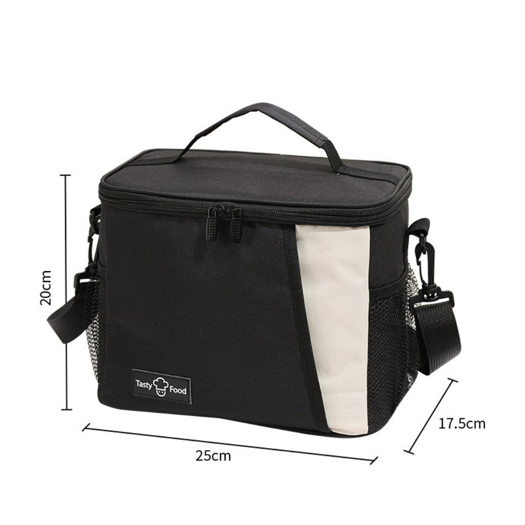 Outdoor picnic bag, lunch tote bag with crossbody strap, shoulder ice bag for thermal insulation, lunch box bag, fruit cold drink storage bag - SJB-DIAMOND ELITES