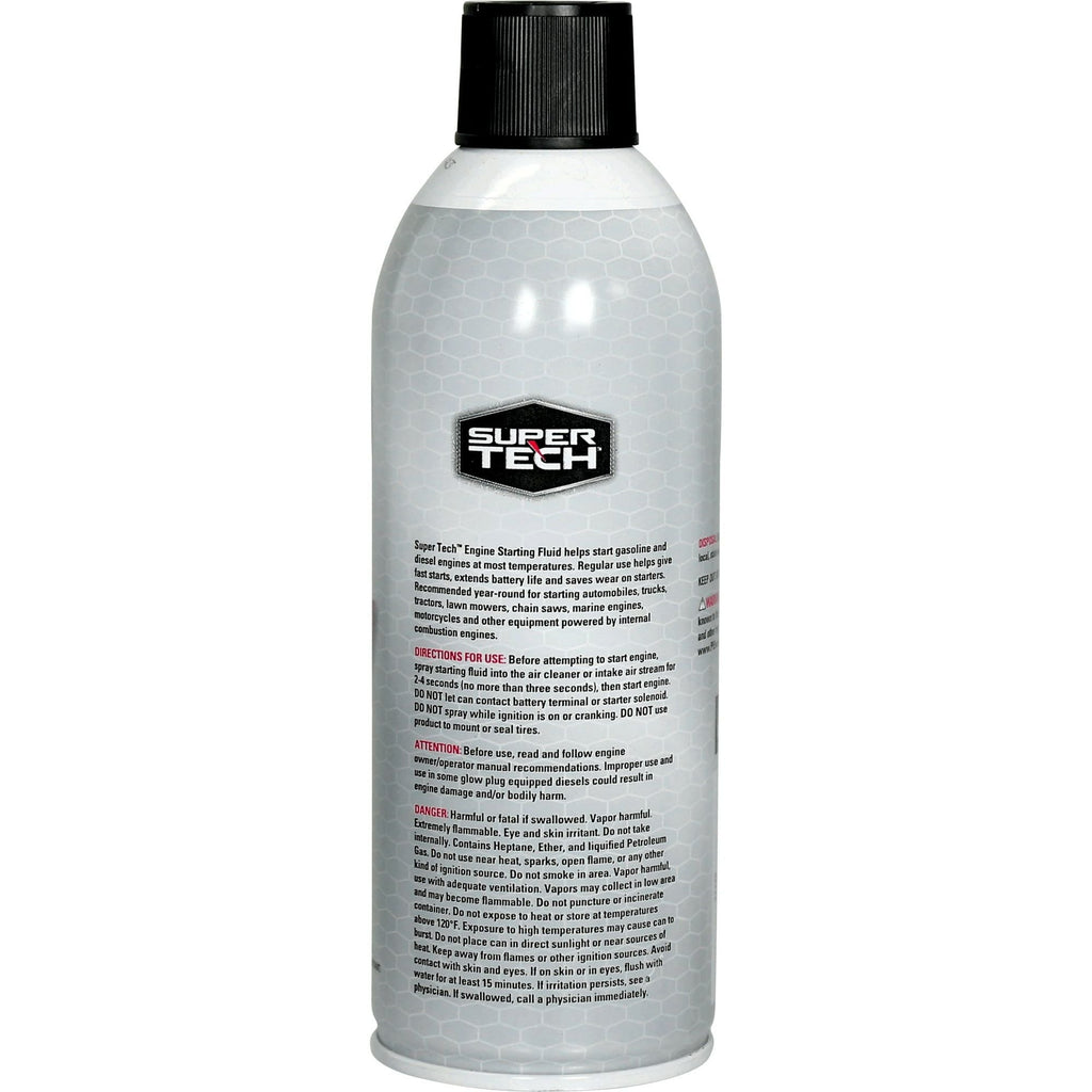 Super Tech Engine Starting Fluid, 11 fl oz