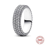 Celestial Blue Sparkling Moon And Sun Rings Pi-Mart