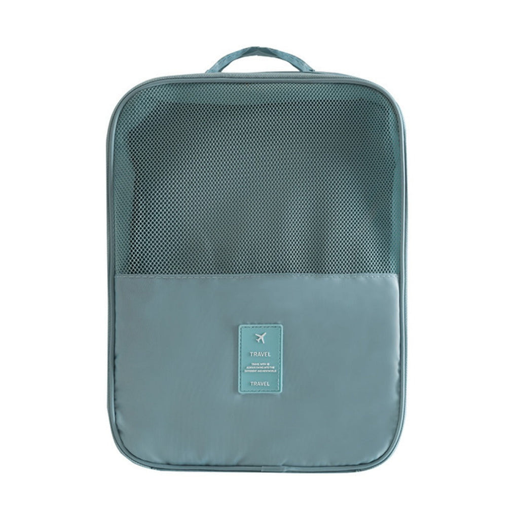 Large capacity can hold three pairs of shoes convenient Oxford cloth storage bag, waterproof shoe bag, suitcase trolley shoe bag - SJB-DIAMOND ELITES