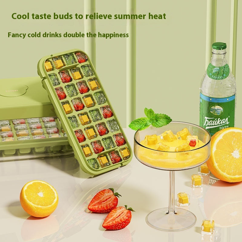 Ice Cube Mold Food Grade Press Type Ice Tray Pi-Mart