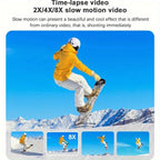 4K 30FPS Action Camera, 120 Wide Angle Lens, Image Stabilization, Manual Controls, Gray and Black, Perfect Father'S Day Gift Lootquake LLC