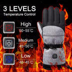 Hot Selling Skiing Heating Gloves Motorcycle Riding Electric Touch Screen Rechargeable Pi-Mart