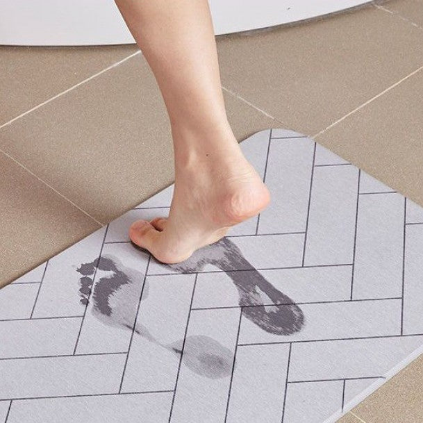 Absorbent Mat Diatom Mud Anti-slip Pi-Mart