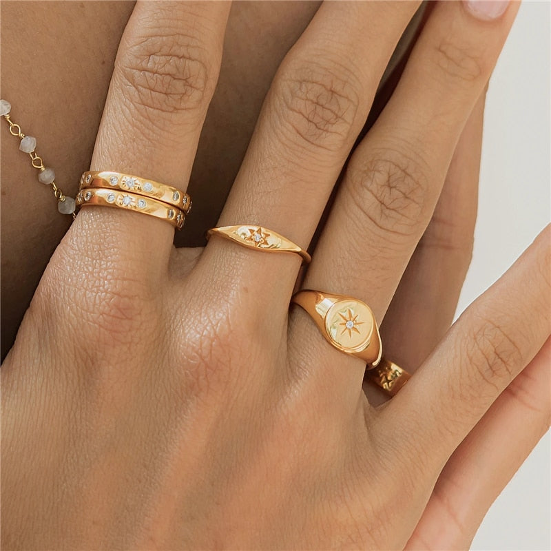 Copper Open Rings Pi-Mart