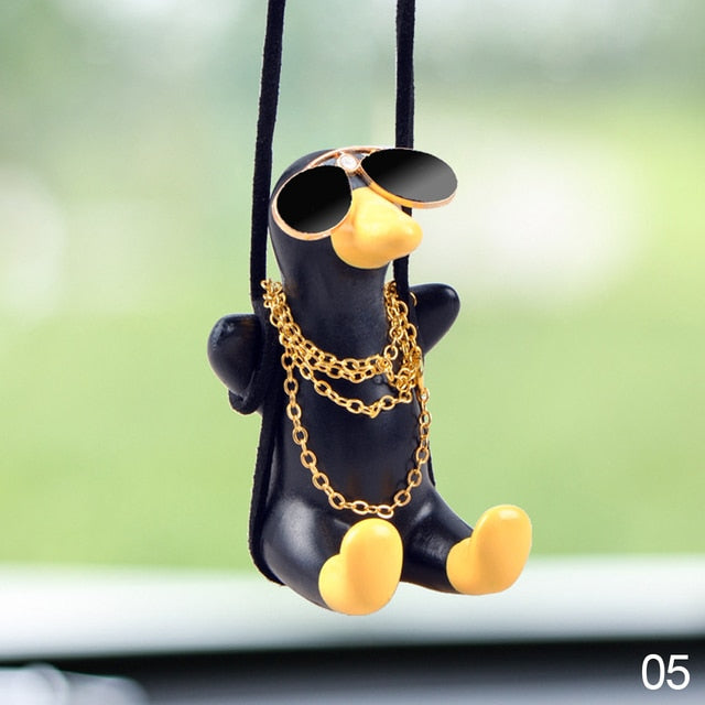 Car Pendant Cute Swinging Duck - SJB-DIAMOND ELITES