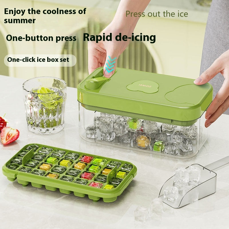 Ice Cube Mold Food Grade Press Type Ice Tray Pi-Mart