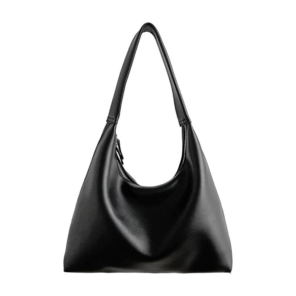 Simple versatile hobo bag for women, hand soft leather hobo bag, retro shoulder armpit bag - SJB-DIAMOND ELITES