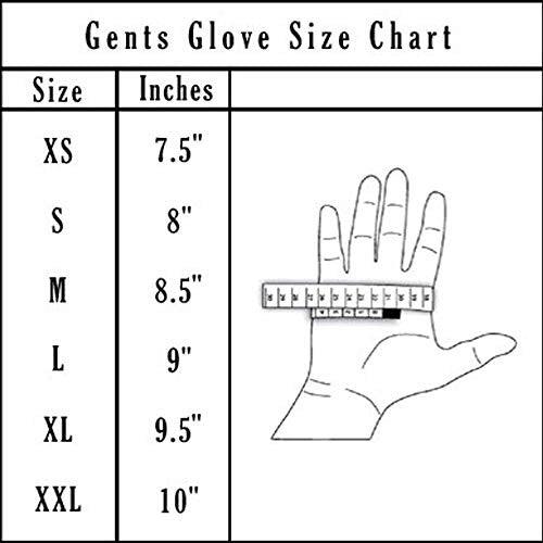 Men’s Warm Winter Dress And Work Gloves, Thermal Lining, Genuine Black Leather MRX Products