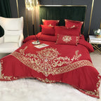 Ice silk duvet cover bedding European style Pi-Mart
