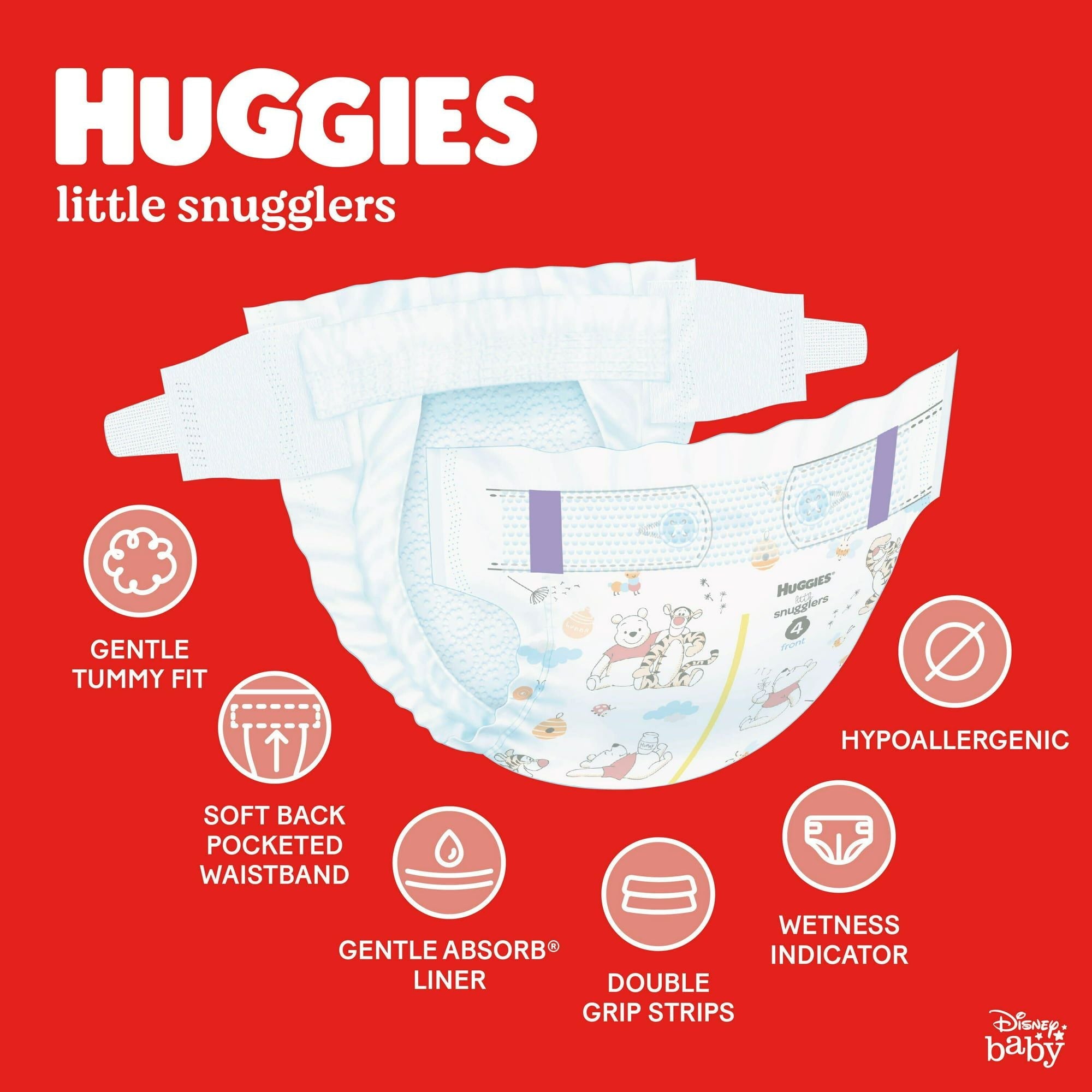 Huggies Little Snugglers Size 3; 68 Count EasyOptionXY LLC