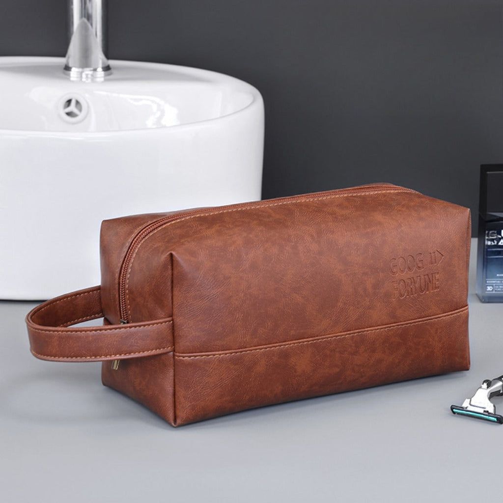Travel Portable Men's Wash Bag – Business Travel Wash Kit Storage Bag, Toiletry Bag for Men | Compact & Stylish Design for On-the-Go Convenience - SJB-DIAMOND ELITES