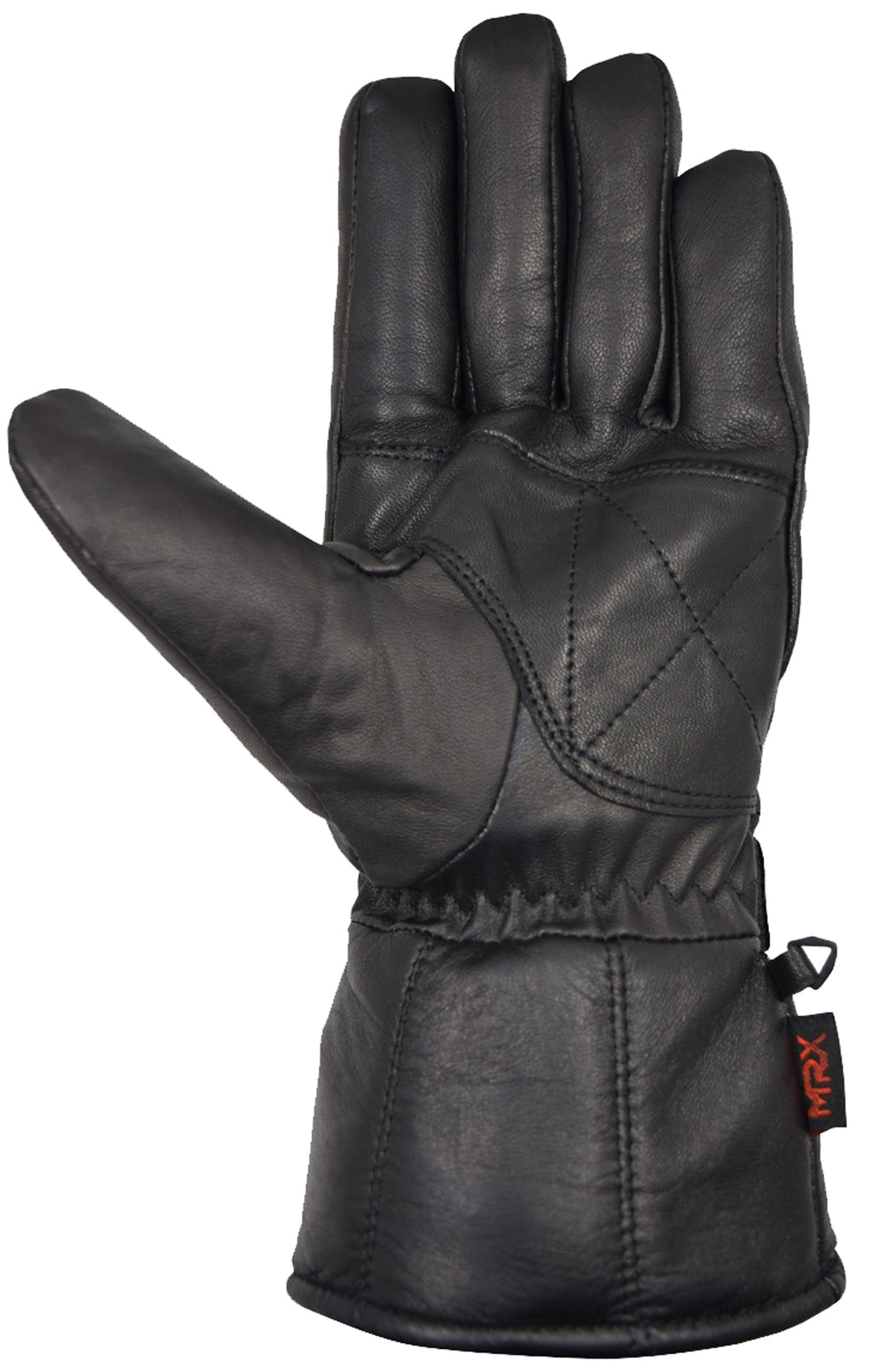 Mens Warm Winter Cold Weather Glove Leather Motorcycle Gloves Thermal Linning - SJB-DIAMOND ELITES