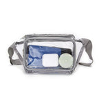 PVC transparent bag waterproof fanny pack Storage Bag for Portable Travel & Sports | Durable Fanny Pack with Clear Design for Secure and Easy Access - SJB-DIAMOND ELITES