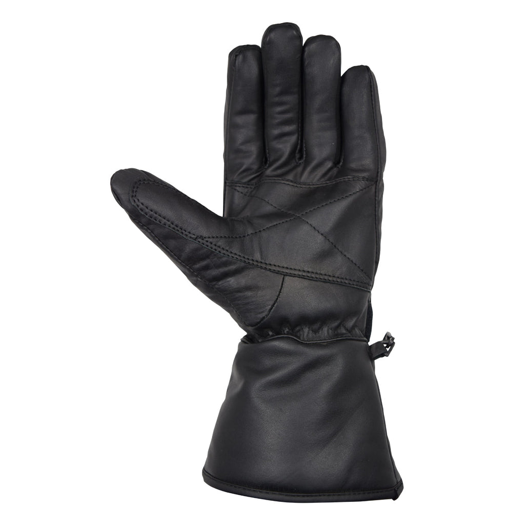 MRX Mens Leather Gloves Winter Cold Weather Motorcycle Driving - SJB-DIAMOND ELITES