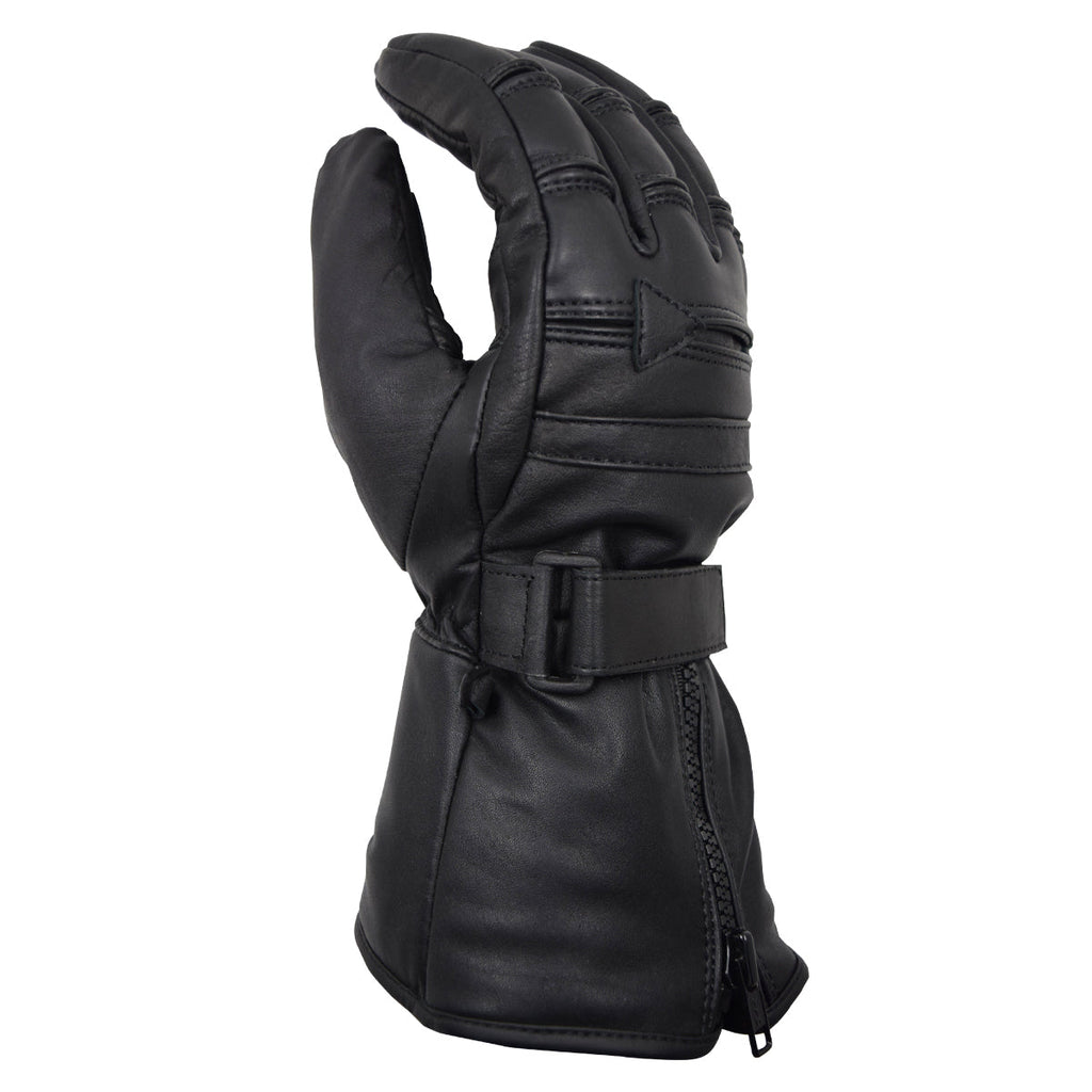 MRX Mens Leather Gloves Winter Cold Weather Motorcycle Driving - SJB-DIAMOND ELITES