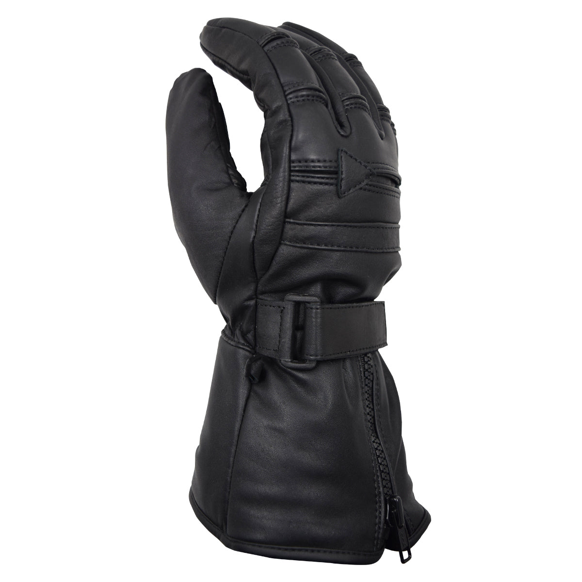 MRX Mens Leather Gloves Winter Cold Weather Motorcycle Driving - SJB-DIAMOND ELITES