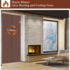 Winter Magnetic Door Curtain Pi-Mart