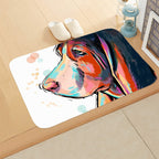 Digital Printing Floor Mat Bathroom Kitchen Toilet Absorbent non-slip Mat Pi-Mart