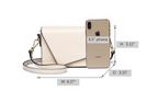 Genuine leather women's messenger bags geometric shape small square bag shoulder purse crossbody - SJB-DIAMOND ELITES