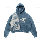 Punk Wind Ninja Printed Hoodies Pi-Mart
