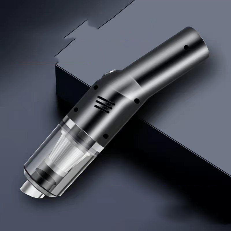 Car Vacuum Cleaner Portable Handheld Home Powerful Cyclone Wet Dry Wireless 120W Use USB Chargeable Durable Vacuum Cleaner Pi-Mart