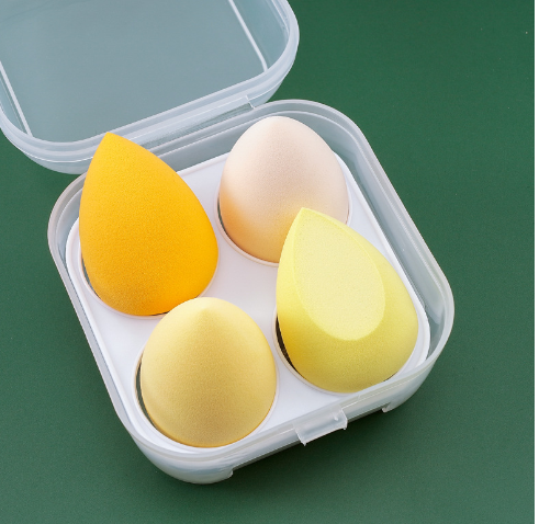 4pcs Makeup Sponge Powder Puff Dry and Wet Combined - SJB-DIAMOND ELITES