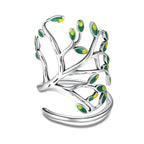 New Pattern Life Tree Ring S925 Silver Ring Pi-Mart