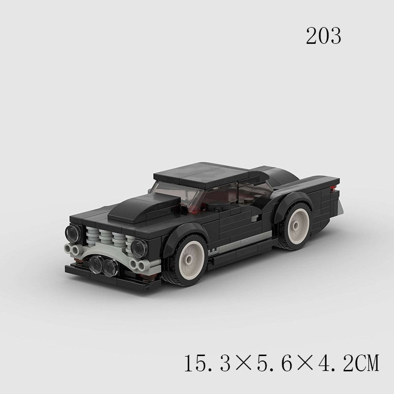 Children's Toys Car Model Sports Car And Small Particle Building Blocks MOC Educational Toys Pi-Mart