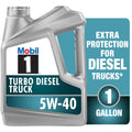 Mobil 1 Turbo Diesel Truck Full Synthetic Motor Oil 5W-40, 1 Gal