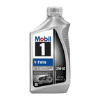 Mobil 1 V-Twin Full Synthetic Motorcycle Oil 20W-50, 1 qt