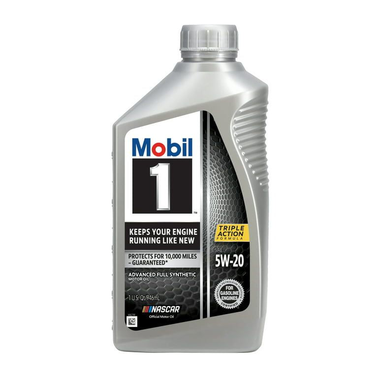 Mobil 1 Advanced Full Synthetic Motor Oil 5W-20, 1 qt EasyOptionXY LLC