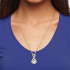 Infinity Ring Necklace - SJB-DIAMOND ELITES