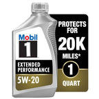 Mobil 1 Extended Performance Full Synthetic Motor Oil 5W-20, 1 qt
