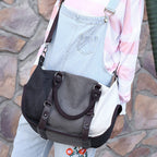 Canvas handbag Pi-Mart